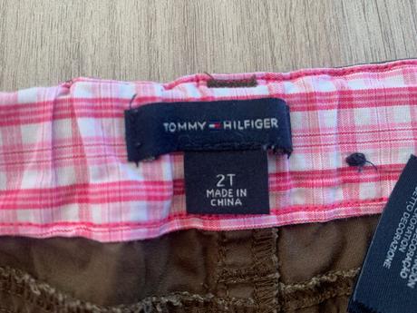 Dievčenské nohavice tommy hilfiger - veľ. 2 roky, tommy hilfiger,92