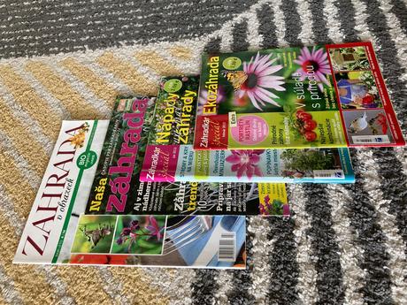 Časopisy záhrada 4ks,