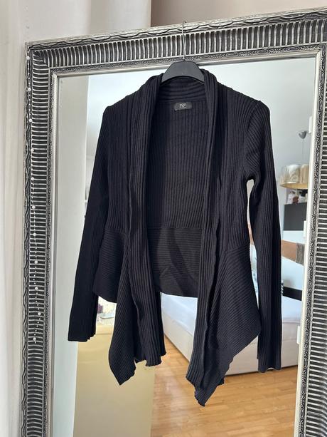 Čierny kardigan xs/s, f&f,xs