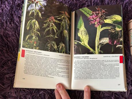 2 ks knižky o liečivých kvetoch,