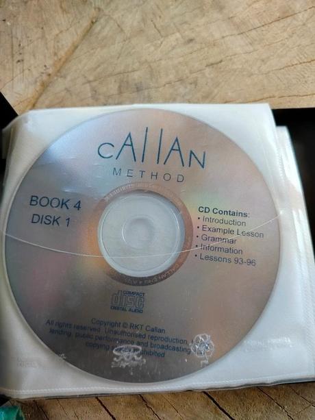 Set originálnych audio cd callan method books 1-6,