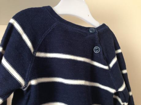Prúžkovaný pulóvrik v.80, h&m,80