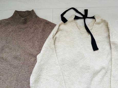 Dva teple pulovre, stradivarius,s