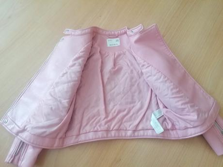 Kožená bunda pre dievča, zara,128