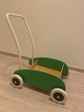 Chodiaca hracka,choditko,vozik mula,ikea, 