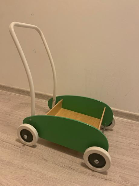 Chodiaca hracka,choditko,vozik mula,ikea, 