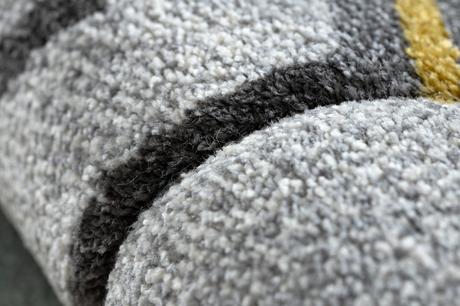 Koberec petit lietajúci balón, obláčiky, sivý, 