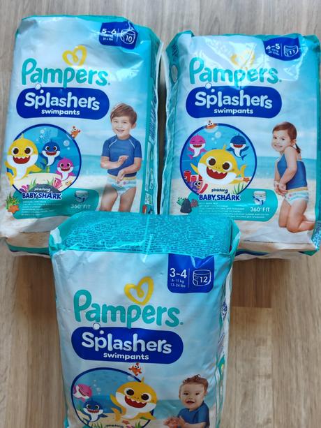 Plienky na kúpanie splashers, pampers