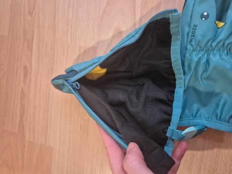 Detské zateplené palčiaky, wedze,80