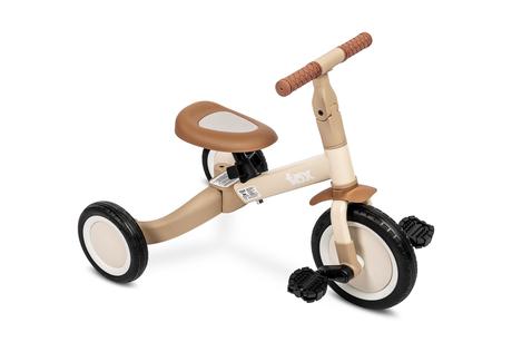 Toyz detské odrážadlo/trojkolka fox 4v1 beige,