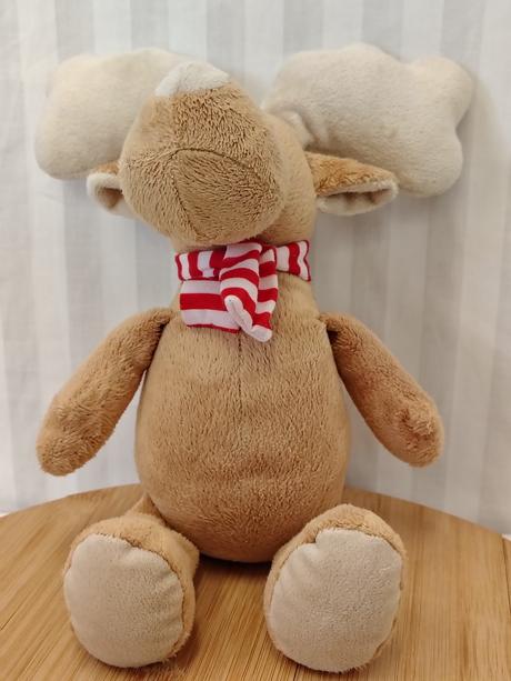 Zber. veľký plyšový sob kinder 2017 cod. 01 chs 17, 