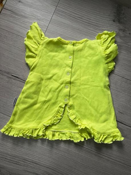 Volánove tričko s rozkošným psikom, new baby,86