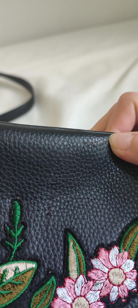 Jenny fairy čierna kabelka s kvetmi, jenny fairy