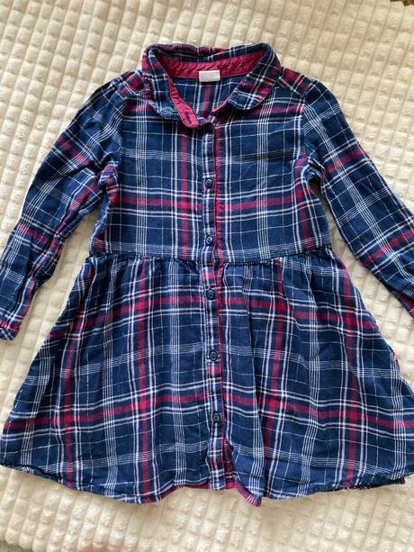 Košeľové šaty, h&m,92