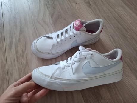Tenisky nike kožené, veľ. 37, vnút.d 24cm, nike,37
