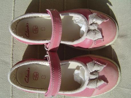 Kožené balerínky clarks, clarks,27