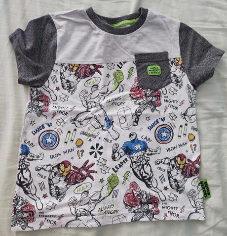 Balíček 3 tričiek 4-5 rokov, 104–116