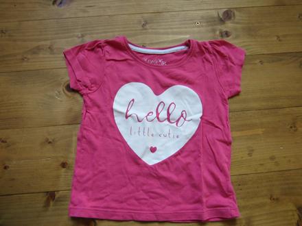 Tričko so srdiečkom, young dimension,98