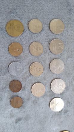 Minca koruna peniaze staré slovenské halier, 