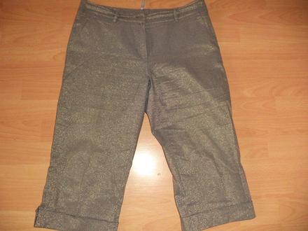 Damske trblietkave 3/4 nohavice, l