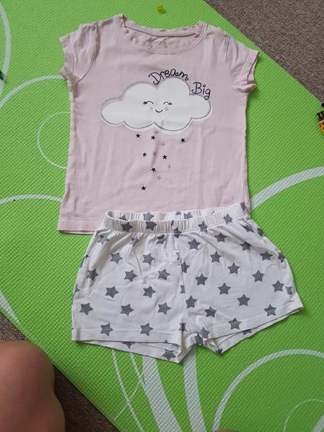 Bavlnené letné pyzamko, f&f,98