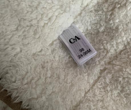 Zimný teplý kabátik / vetrovka, c&a,98