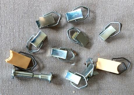 Staré záclonové štipce, 