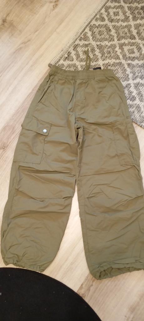 Hm nohavice 1krat oblečené, h&m,134