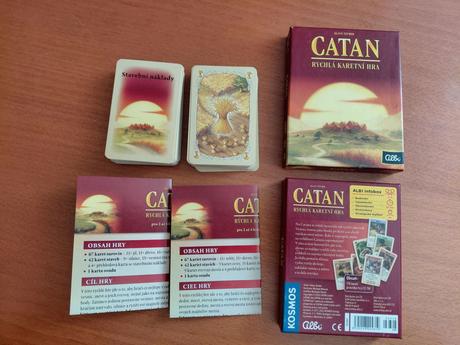 Catan - rychlá karetní hra,