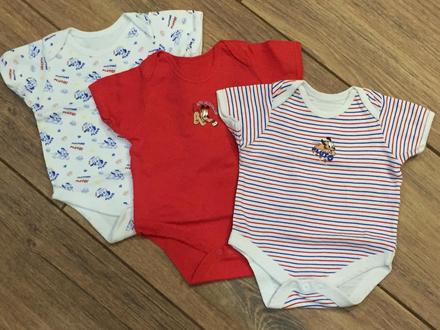 Body s krátkym rukavom 3ks, f&f,68