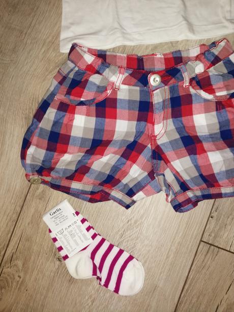 Tričko sarabanda, kraťasky zara, zara,110