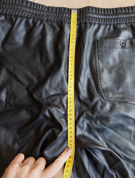 Koženkove šortky, xxl