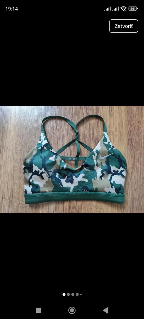 Športová podprsenka nike, nike,xs