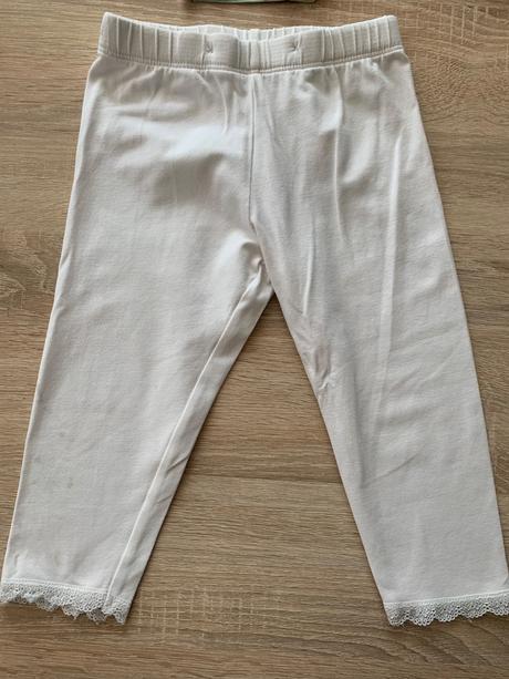 3/4 legíny lindex s čipkou, lindex,98