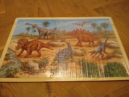 Puzzle dinosaury, 
