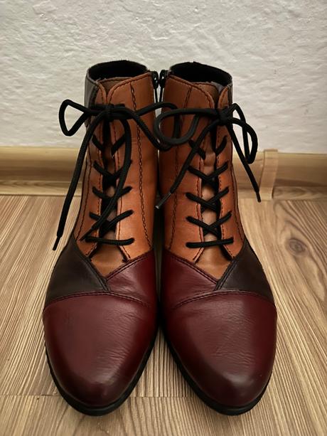 Dámske jarné/jesenné kožené topánky rieker, rieker,38