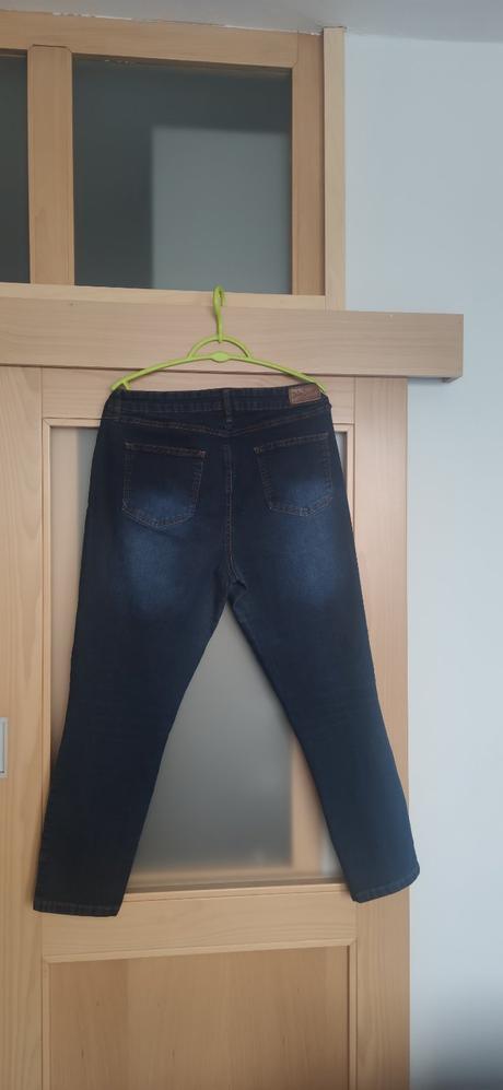 Dámske elastické rifle, veľ. 44, bonprix,44