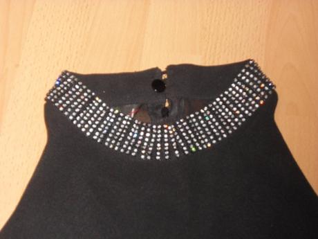 Cierne spolocenske tricko / top, m