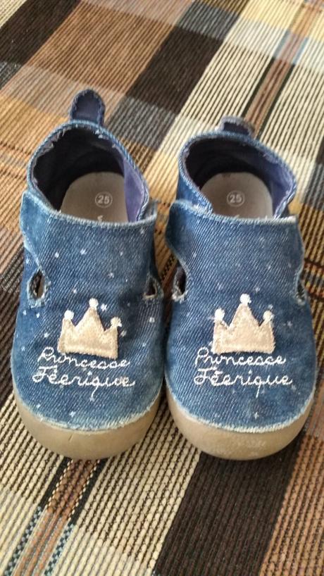 Riflové topánky, vertbaudet,25