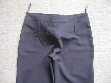 Hnedé elegantné nohavice, 36