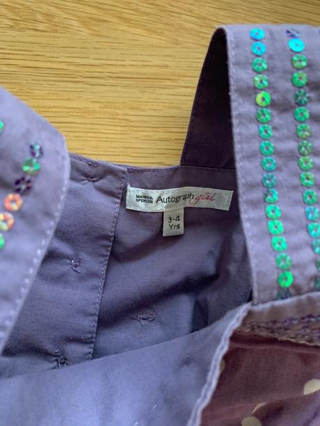 Letne saty na 3-4.roky, marks & spencer,104