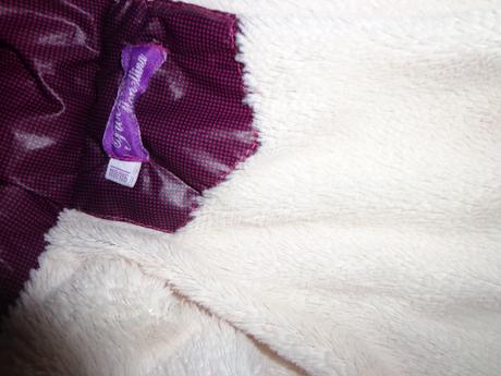 Bundička v. 110/116 podšitá kožušinkou, 110