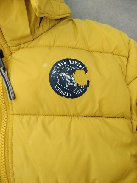 Zimná bunda, h&m,134