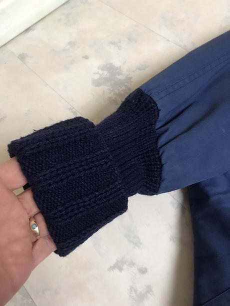 Športový podšitý kabát, l