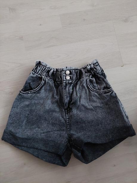 Rifľové šortky č.152, h&m,152
