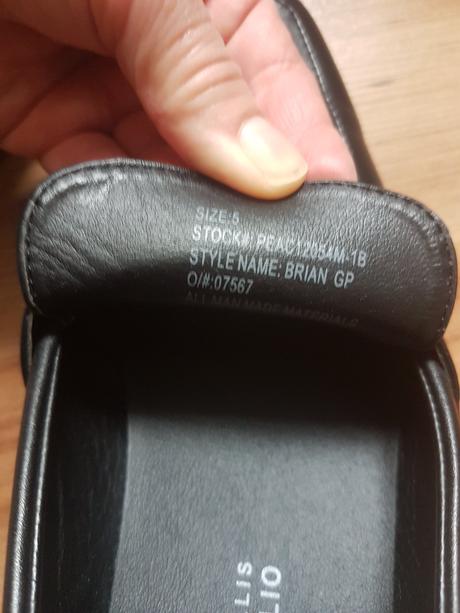 1x obuté spoločenské topánky z usa zn.perry ellis, 37