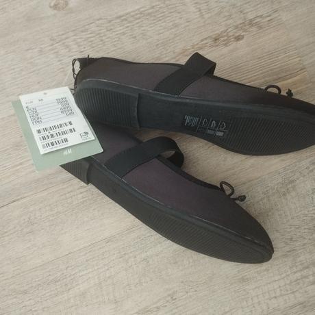 Čierne balerínky 35, h&m,35