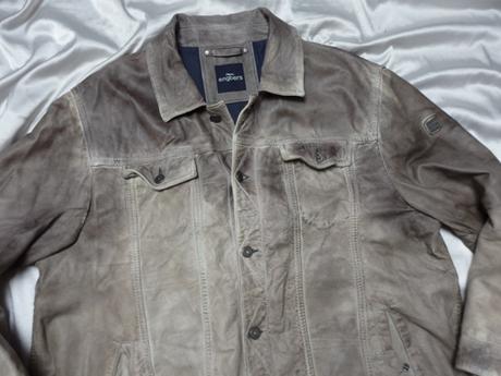 Luxusná kožená bunda, xxl