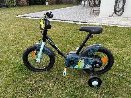 Detsky bicykel 14 palcov btwin 500, 14