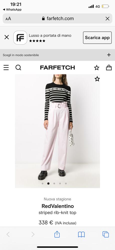 Valentino pulovrik m nový, m